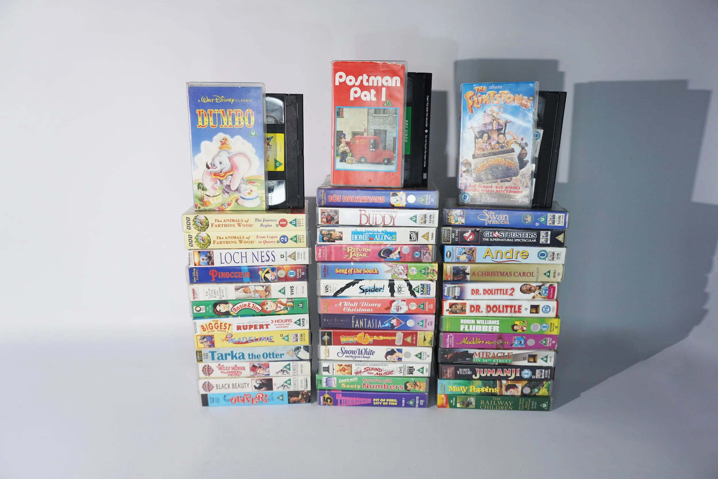 Collection of Children's VHS Tapes with cases. x40  #VC2610CDT