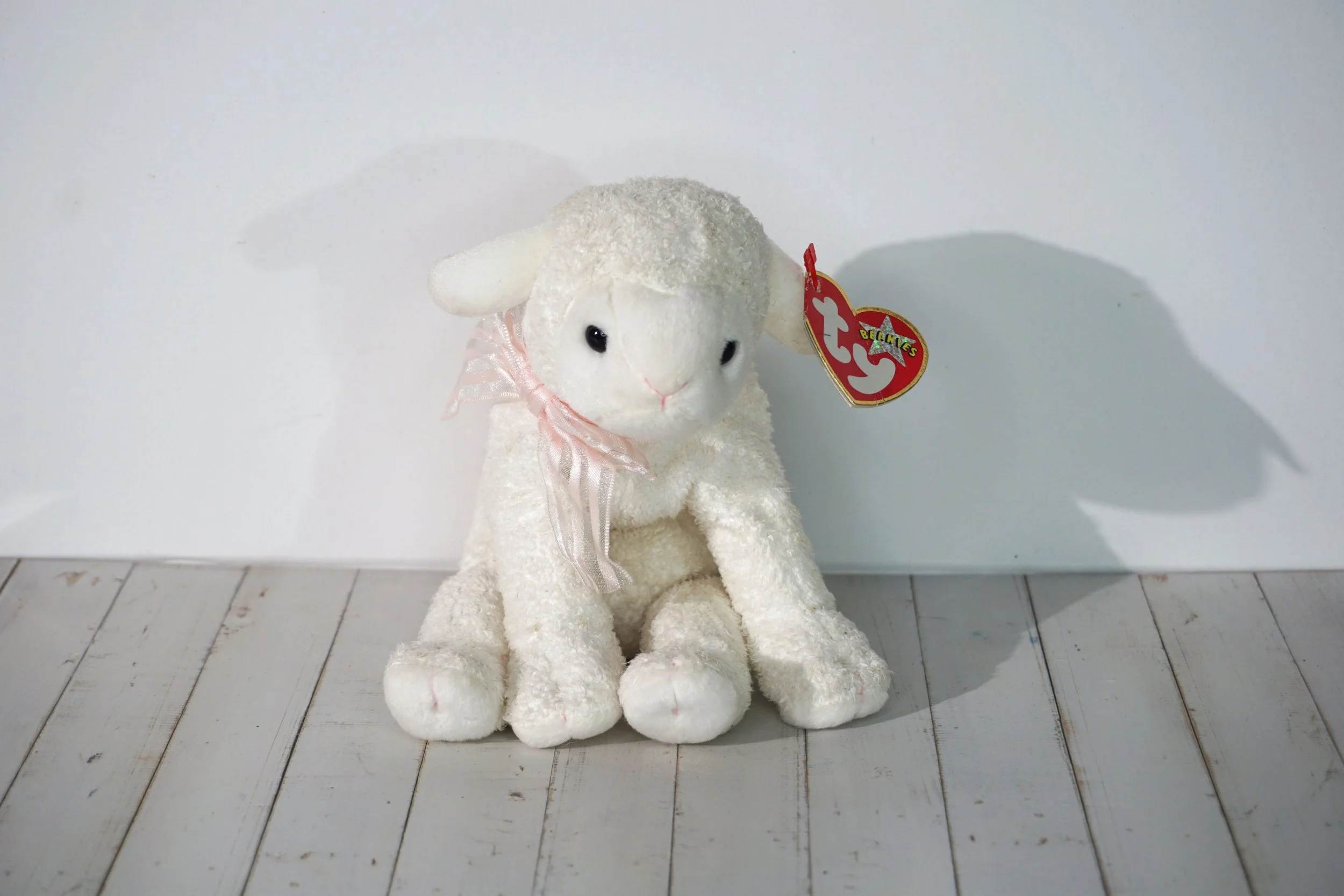Lamb TY Beanie Baby.  #BB268CHD
