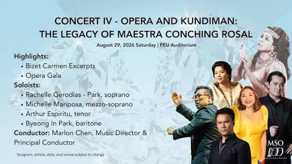 Opera and Kundiman: The Legacy of Maestra Conching Rosal