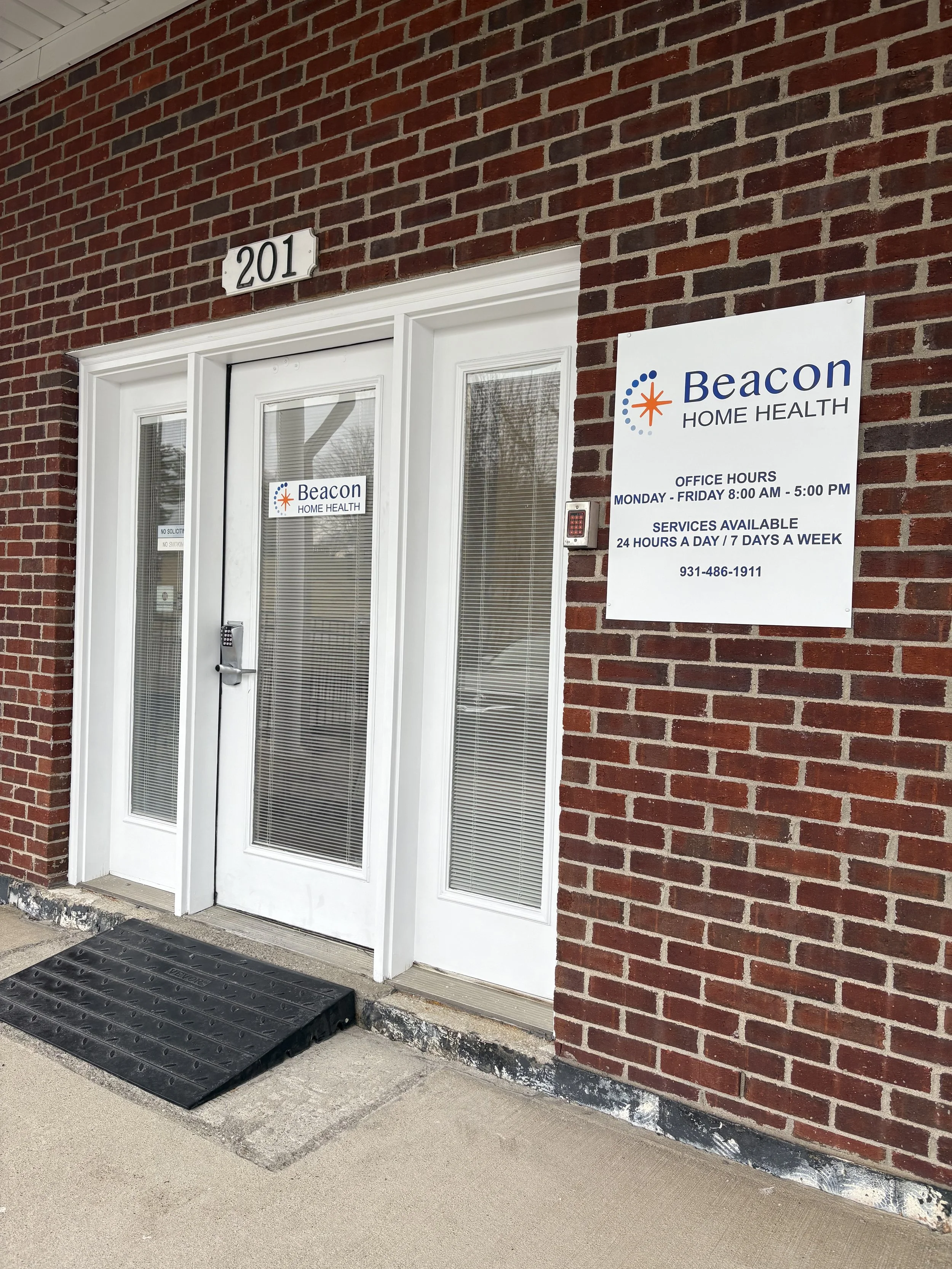 ACM Building Sign and Door Vinyl