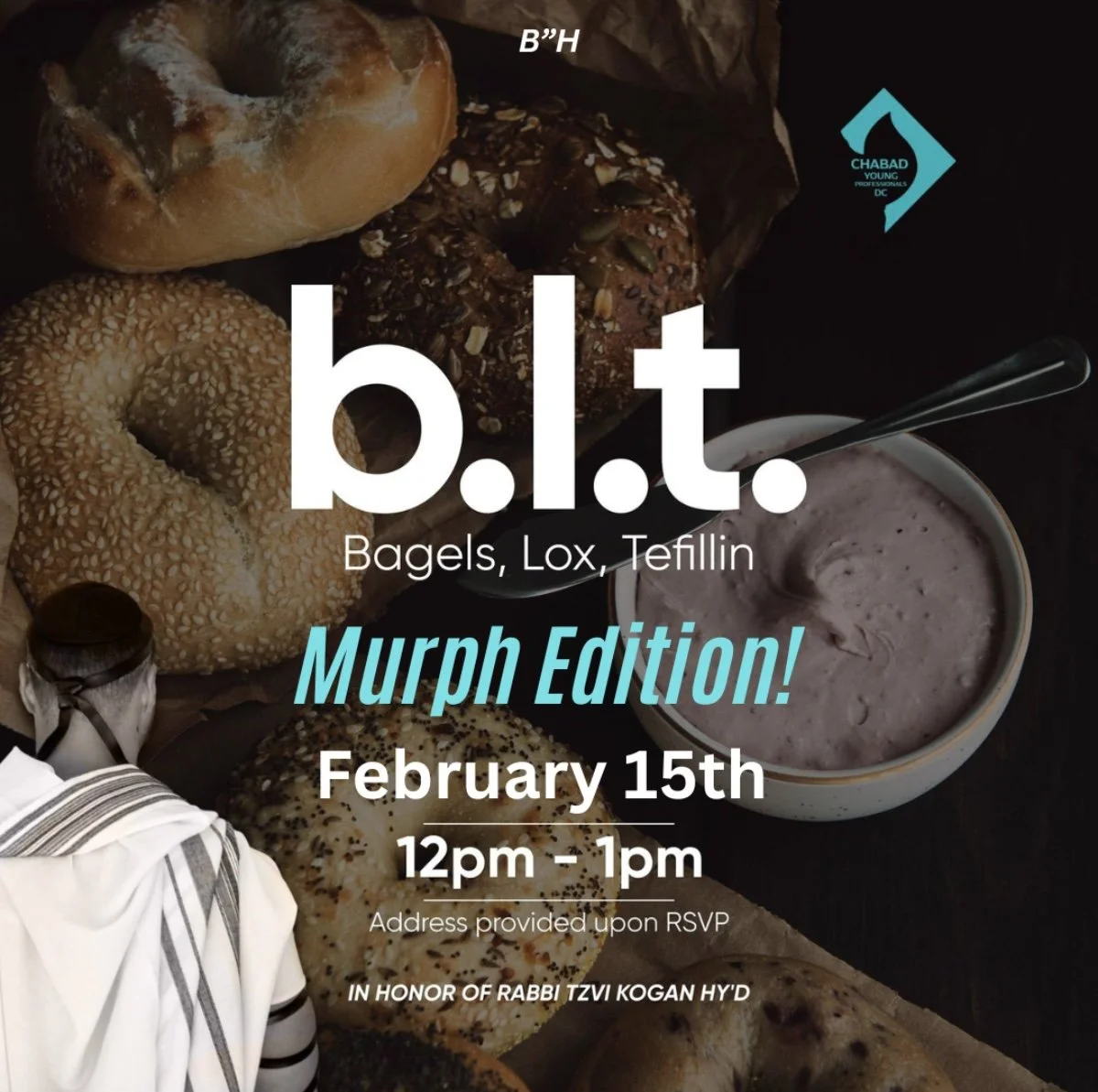 Bagels, Lox, Teffilin! MURPH Edition!