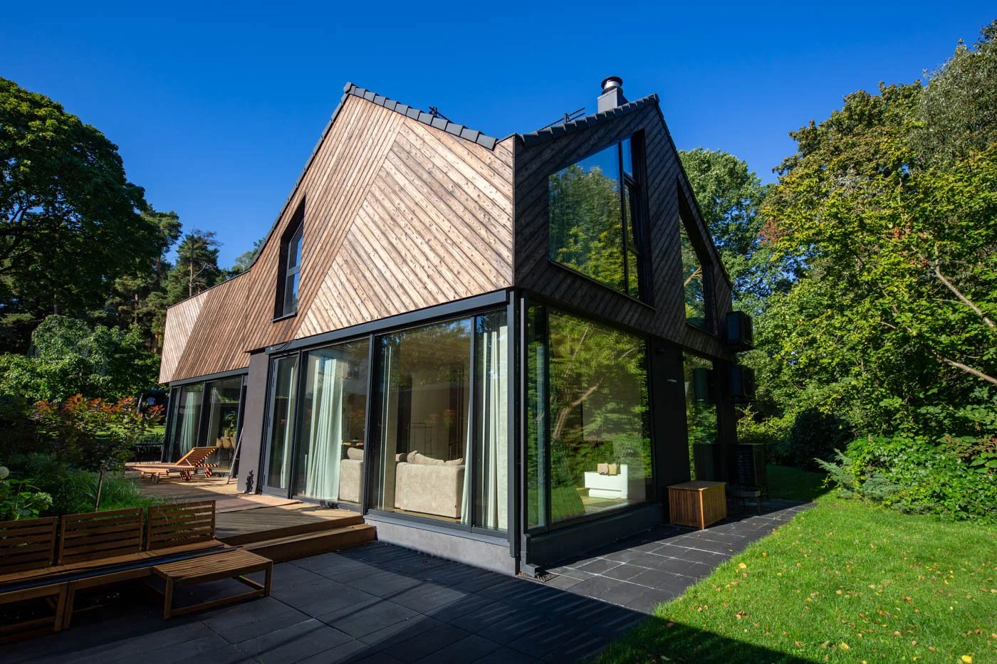 Privātmāja Mežaparkā.