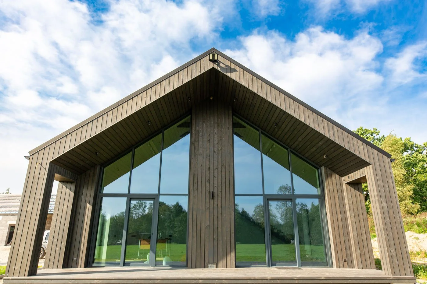 Fasāžu sistēmas ar alumīnija profiliem Turkalnē