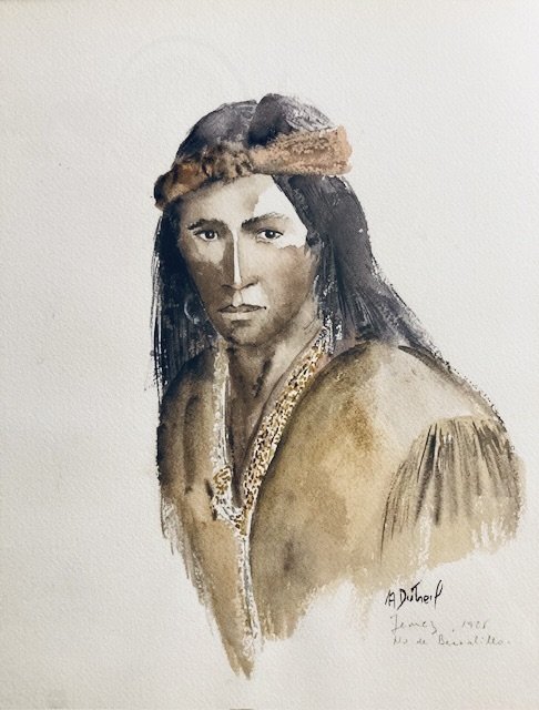JEMEZ, INDIEN NAVAJO - 26 x 26 cm