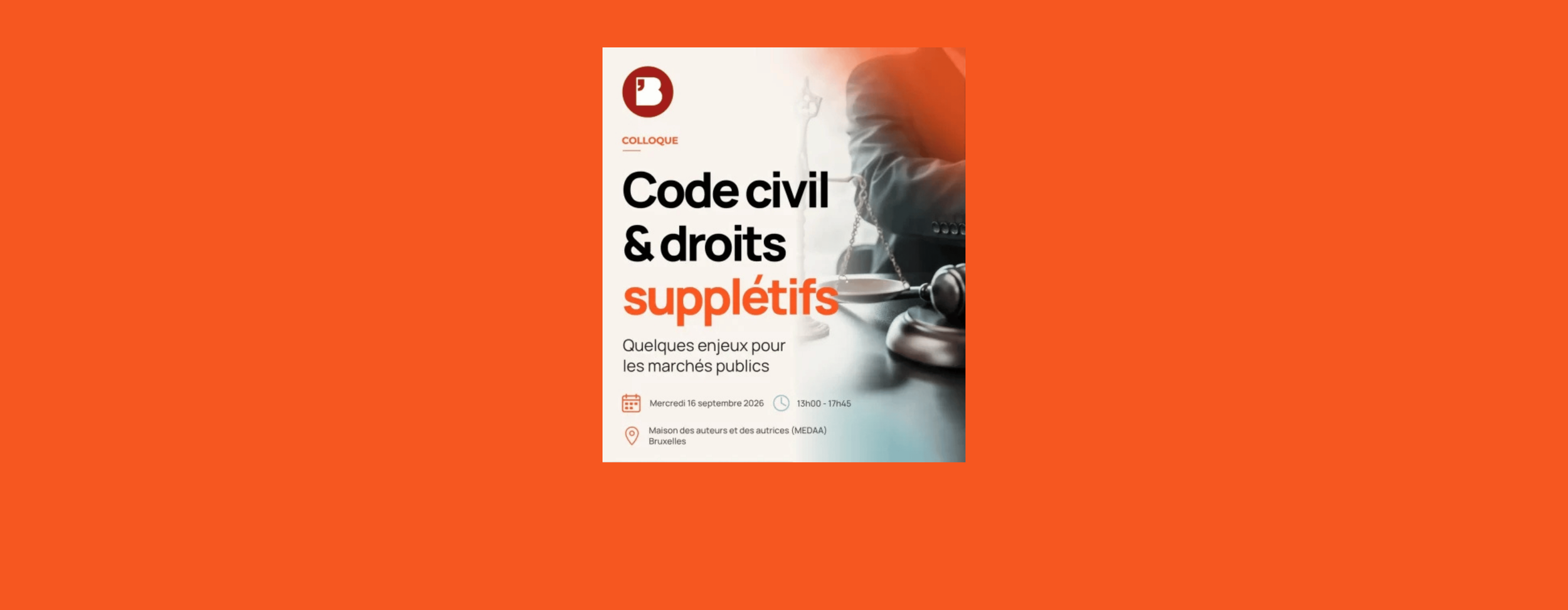 ACTUALITE : Formation en droit des marchés publics