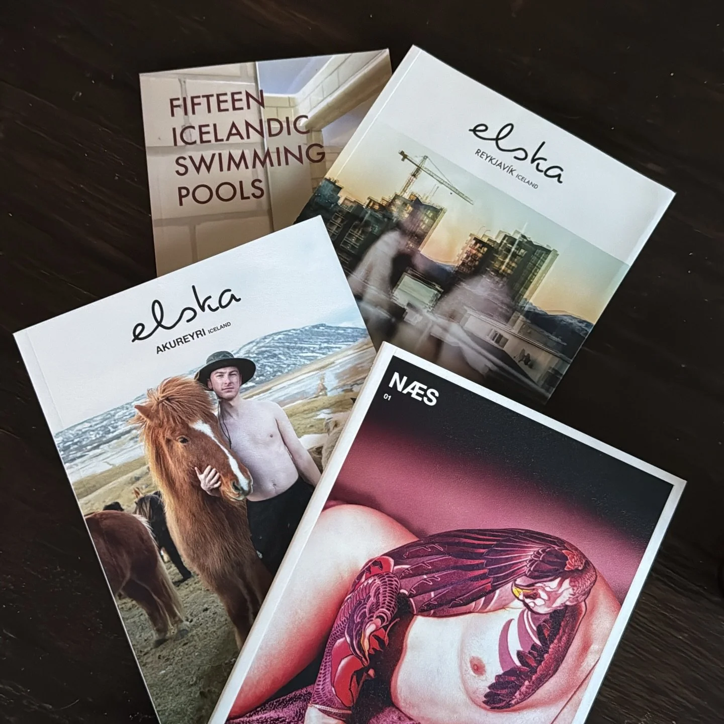 Shoutout to @elska.magazine 
Just got two new editions in the mail.