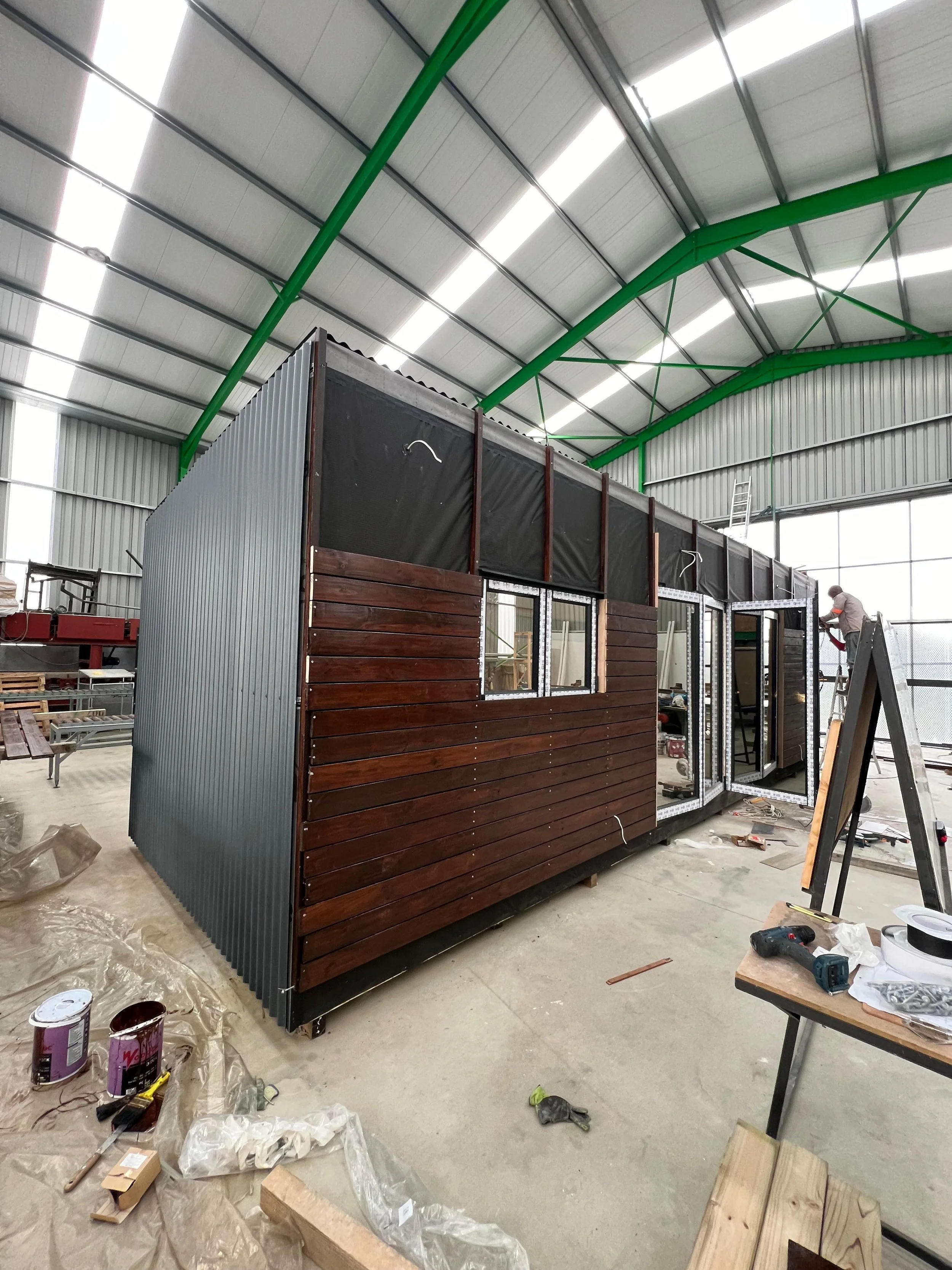 tiny home construction za