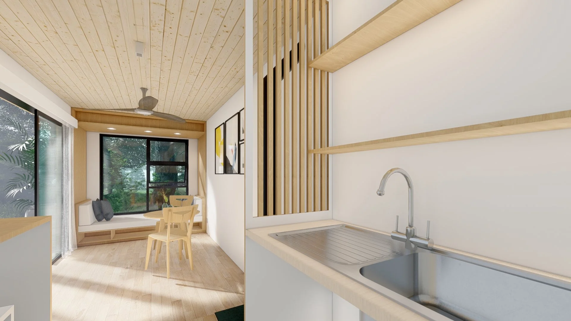 Luxury eco cabin