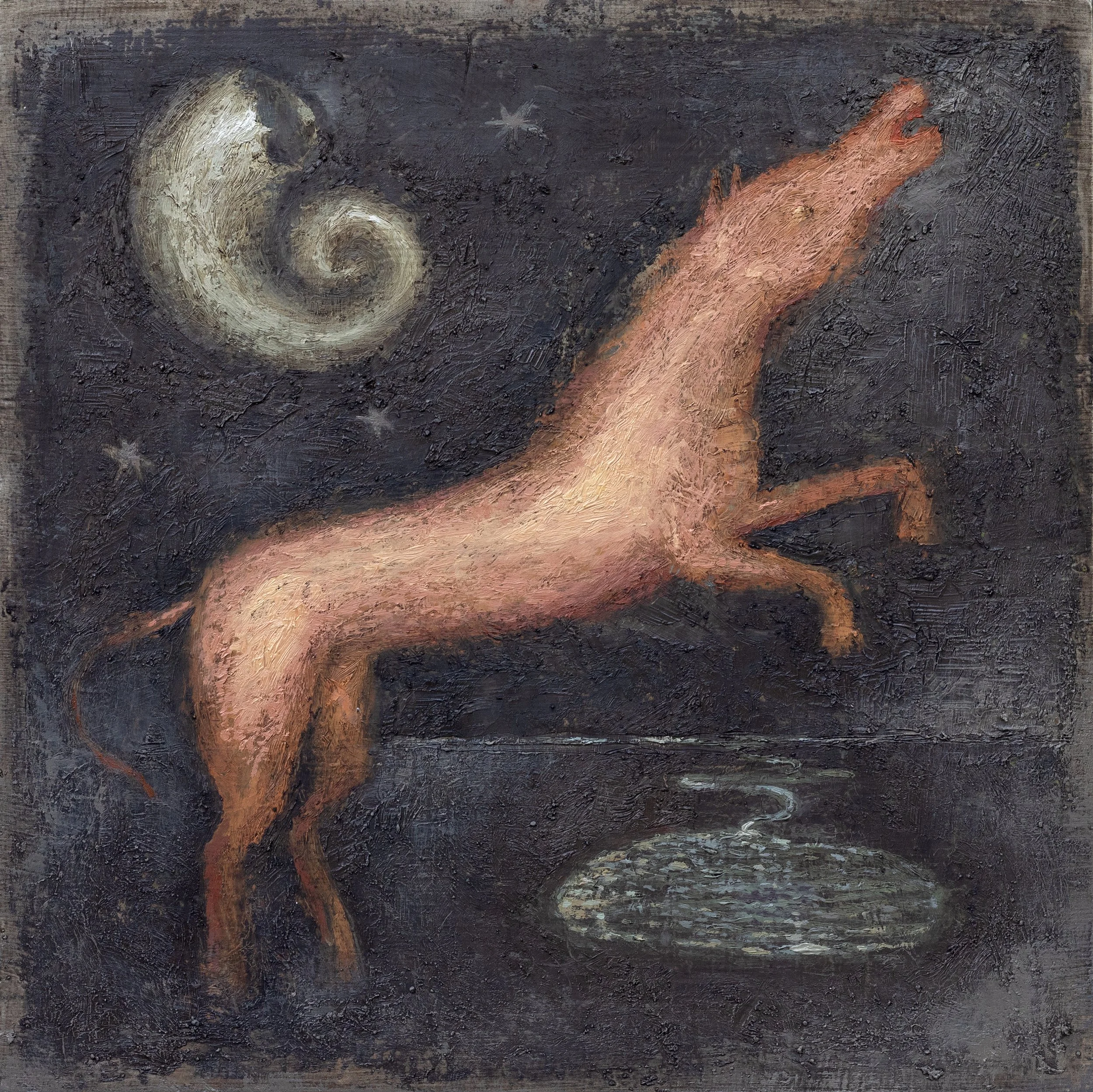 Horse in Moonlight