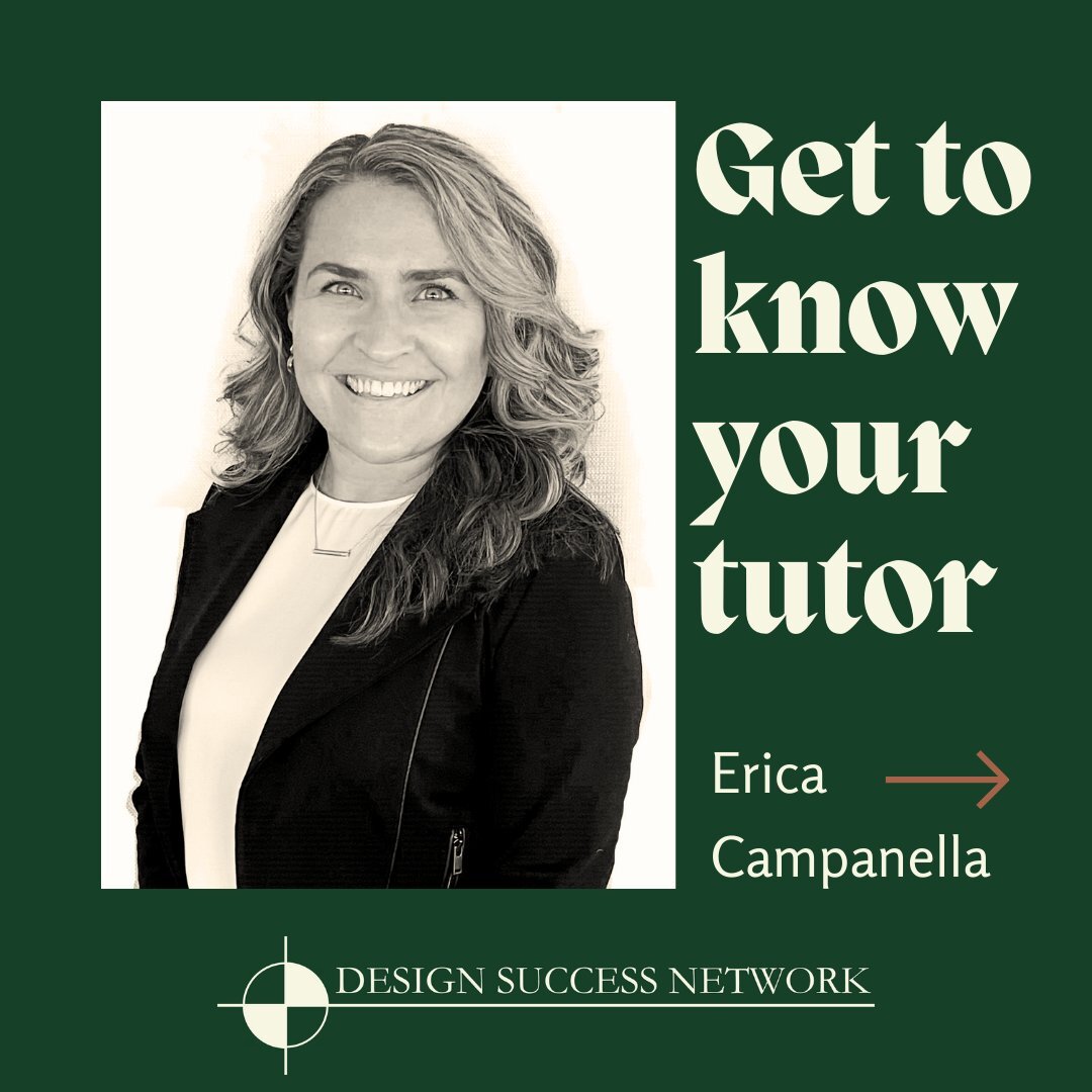 Say hello to your NICDQ tutor Erica Campanella! As a former long distance runner, she is here to help you pass your exams and cross the finish line! Schedule an #NCIDQ tutoring session with Erica at the link in our bio!