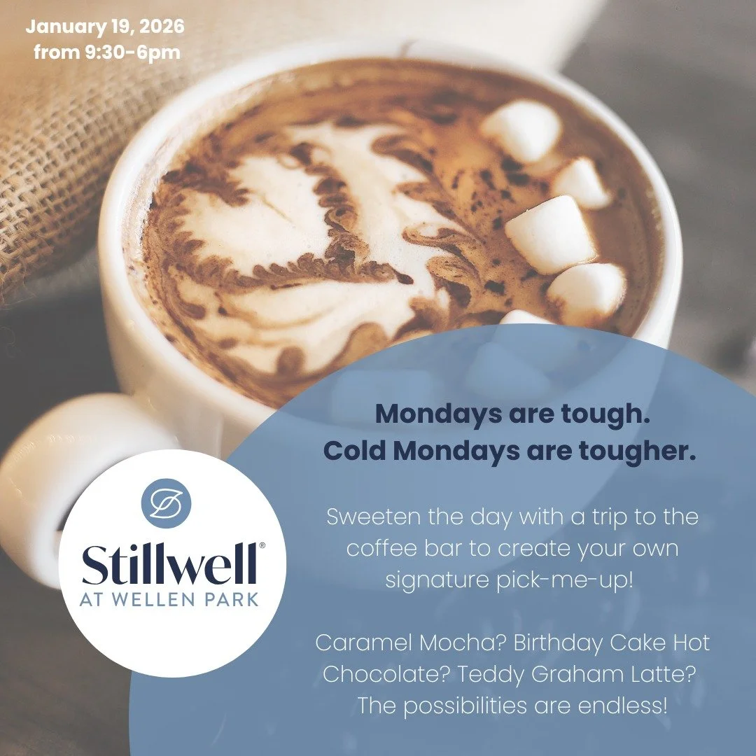 The thought of 60&deg; weather in Florida got you shivering? We feel you&mdash;and we&rsquo;ve got just the cure! Stop by the clubhouse tomorrow for a cozy treat ☕❄️