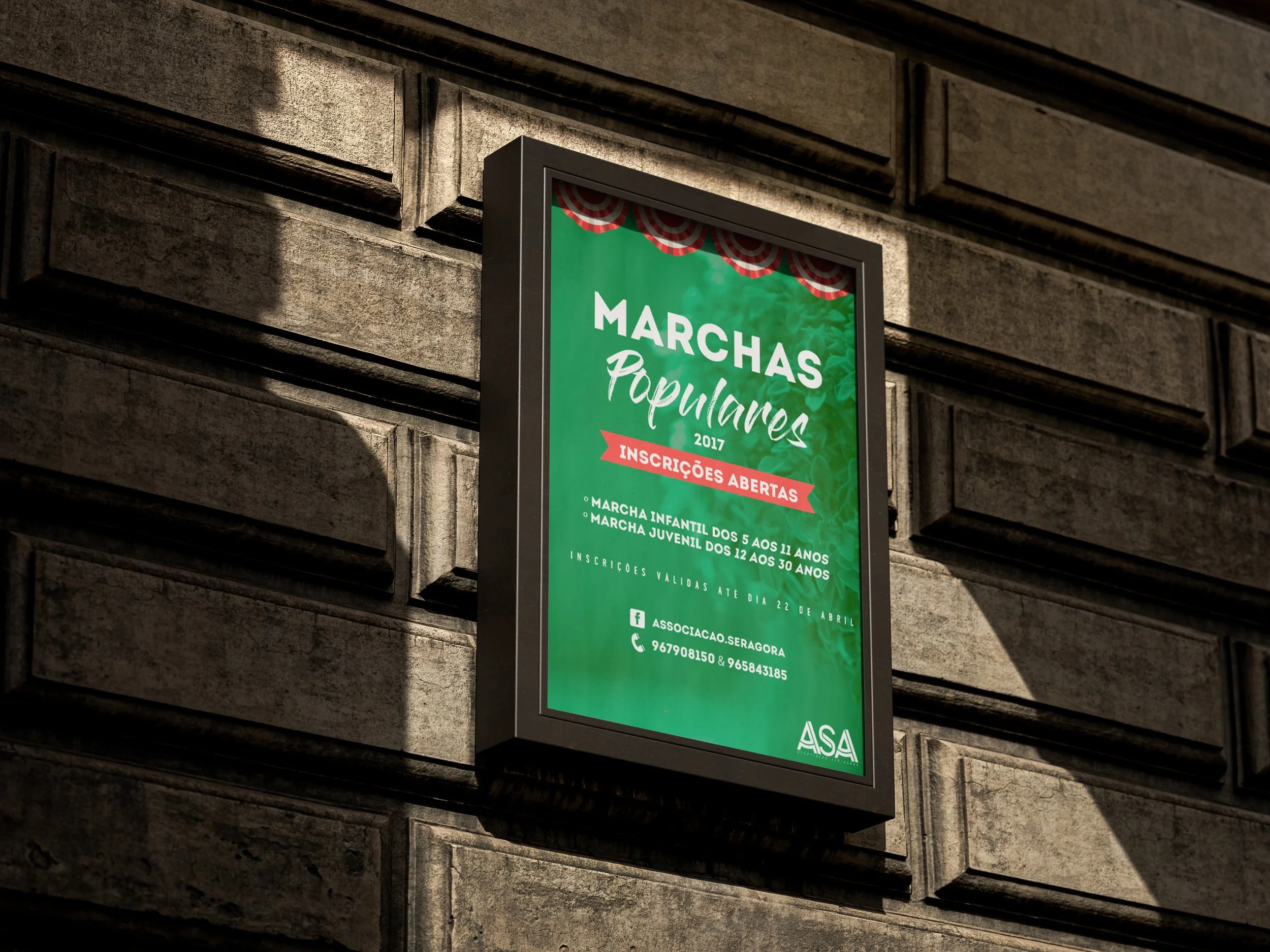 Cartaz para as Marchas de Portel