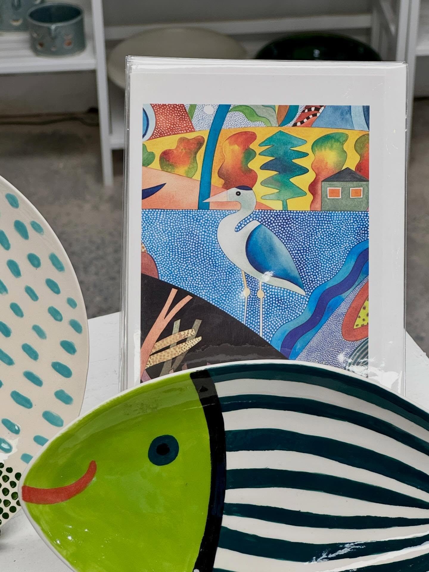 New collection at the gallery by local artist Lisa Houck - we&rsquo;re open everyday from 9 to 5!

Lisa&rsquo;s work will also be featured in the Asparagus Valley Pottery Trail happening April 25-26th in Western Mass, check it out!