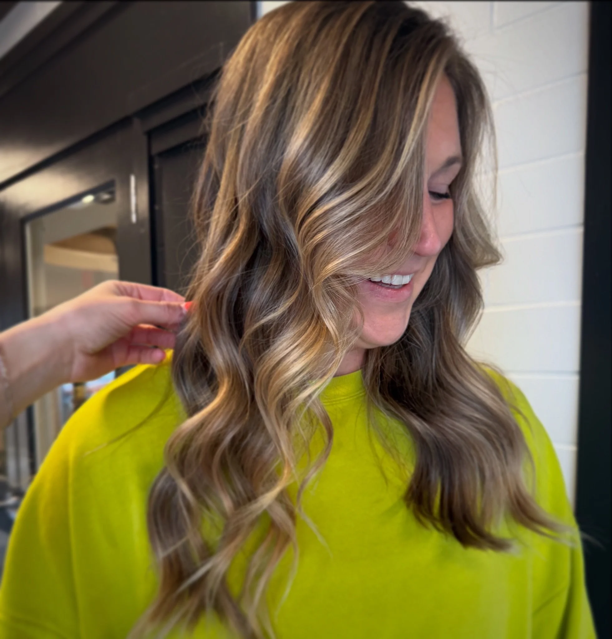 Custom multi-dimensional hair color at Blend Salon & Suites