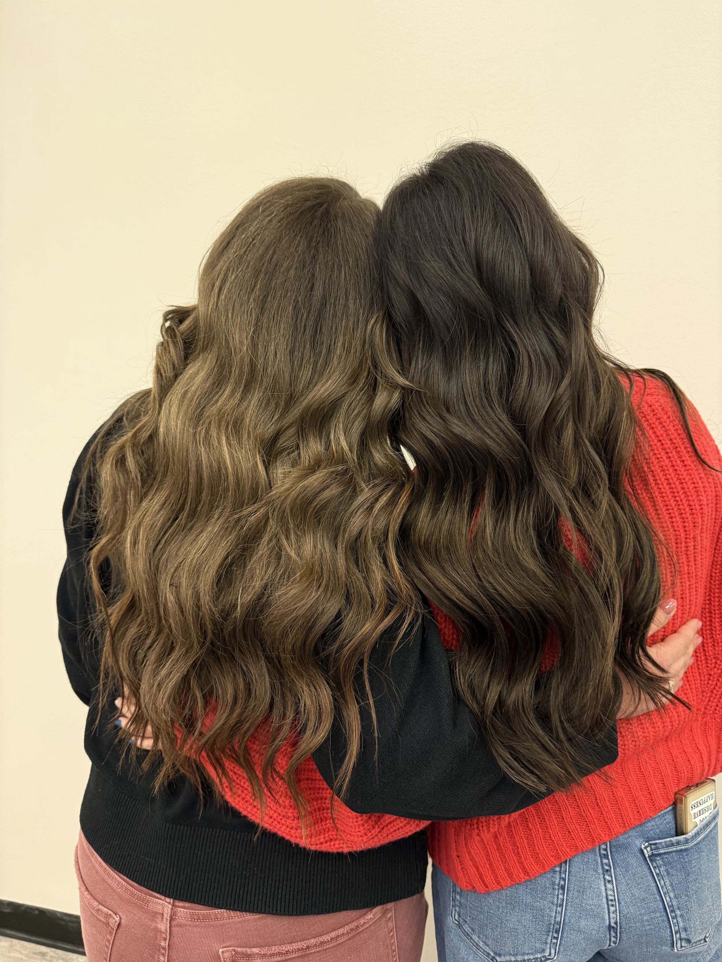 Effortless volume with hair extensions from Blend Salon & Suites