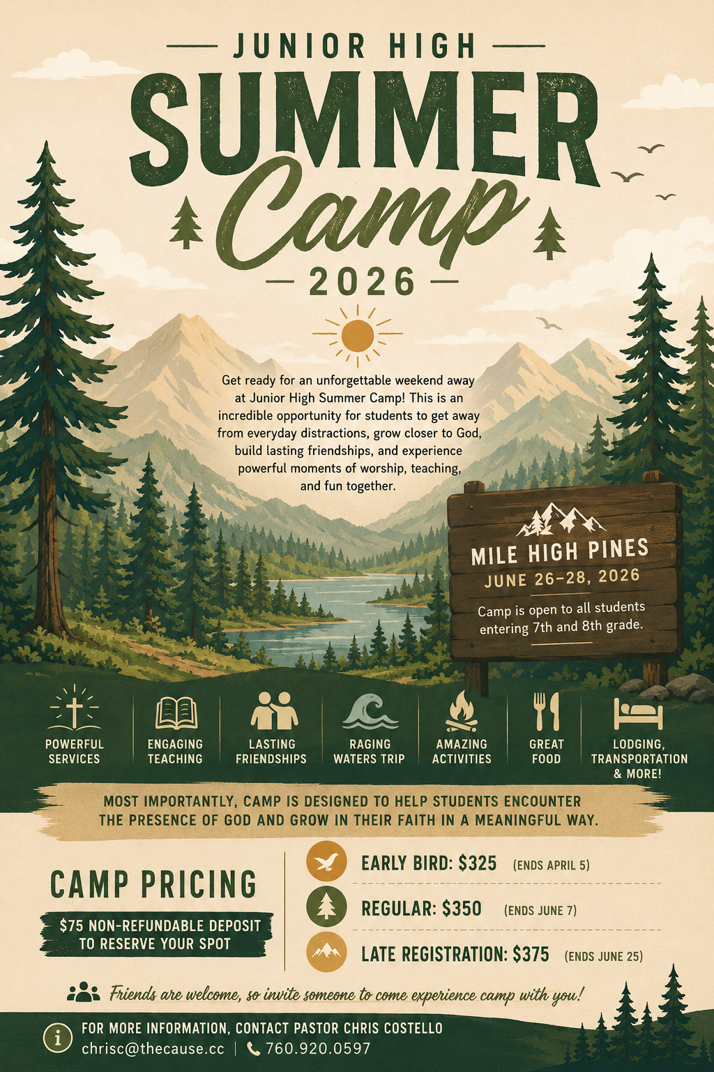 Junior High Youth Camp