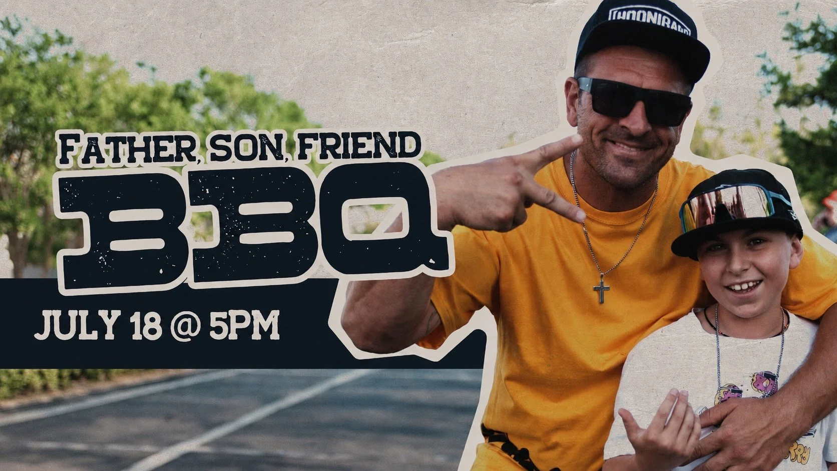 Father Son Friend BBQ