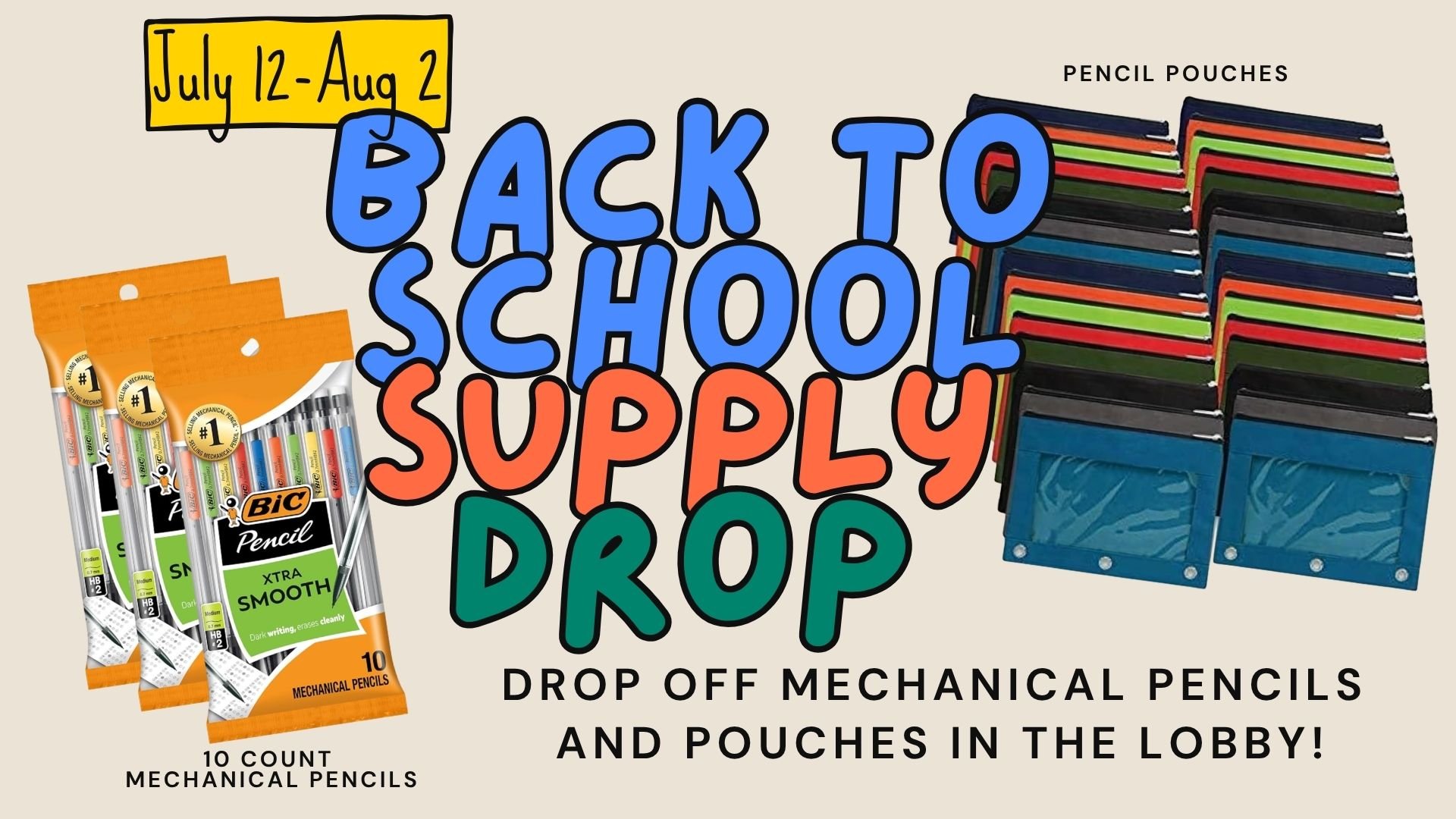 School Supply Drop 