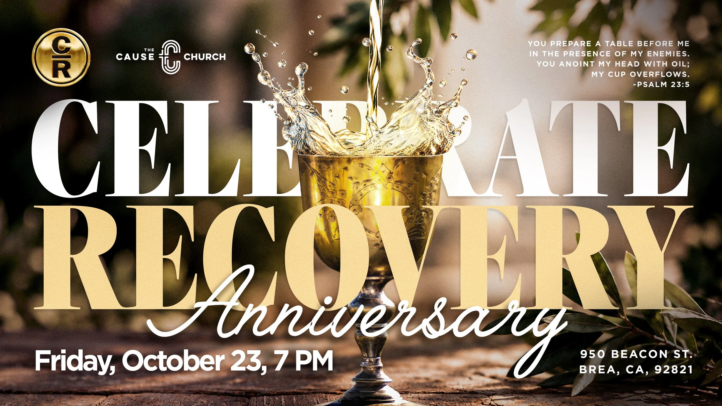 Celebrate Recovery Anniversary