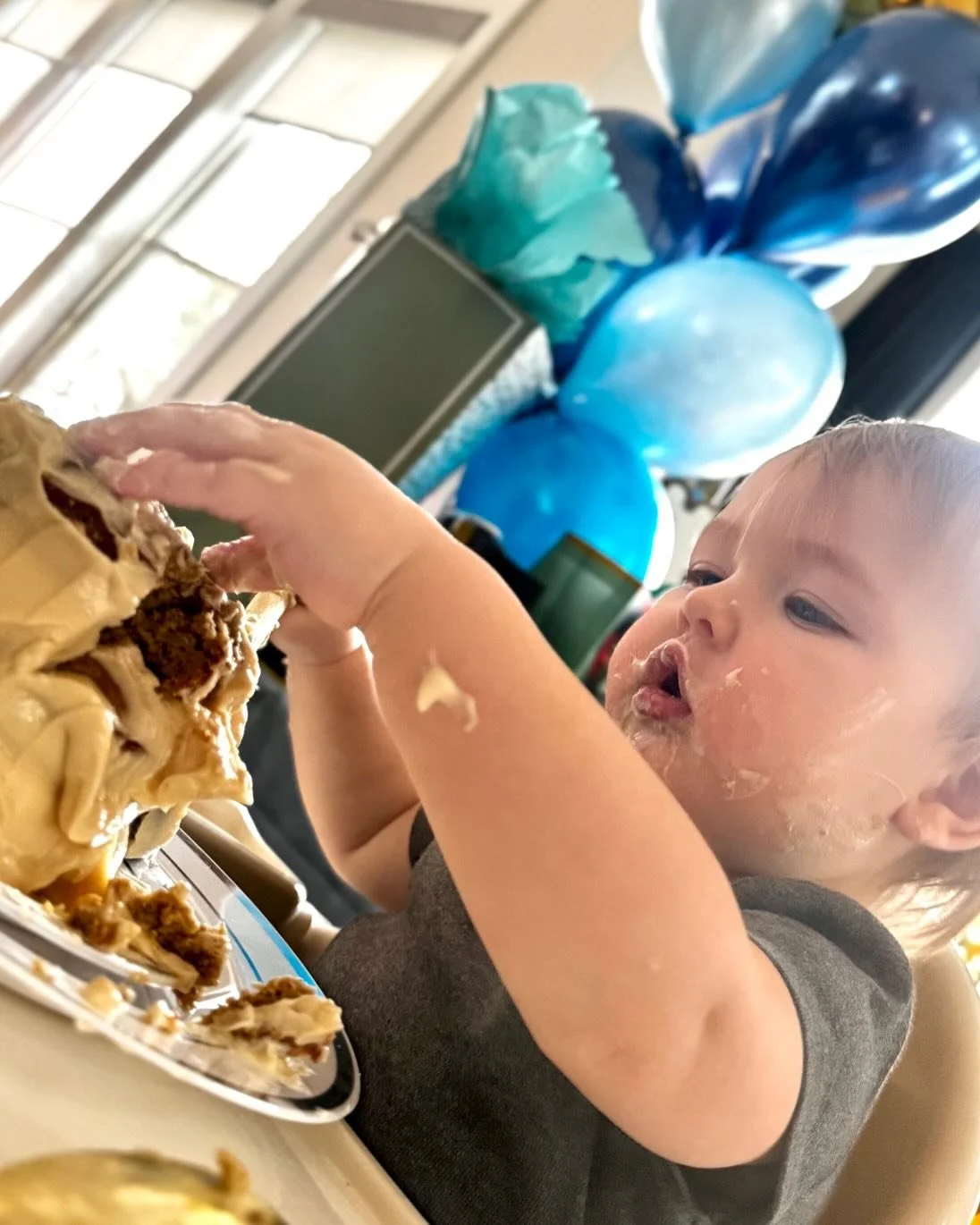 Ollies first birthday, was smashing❤️