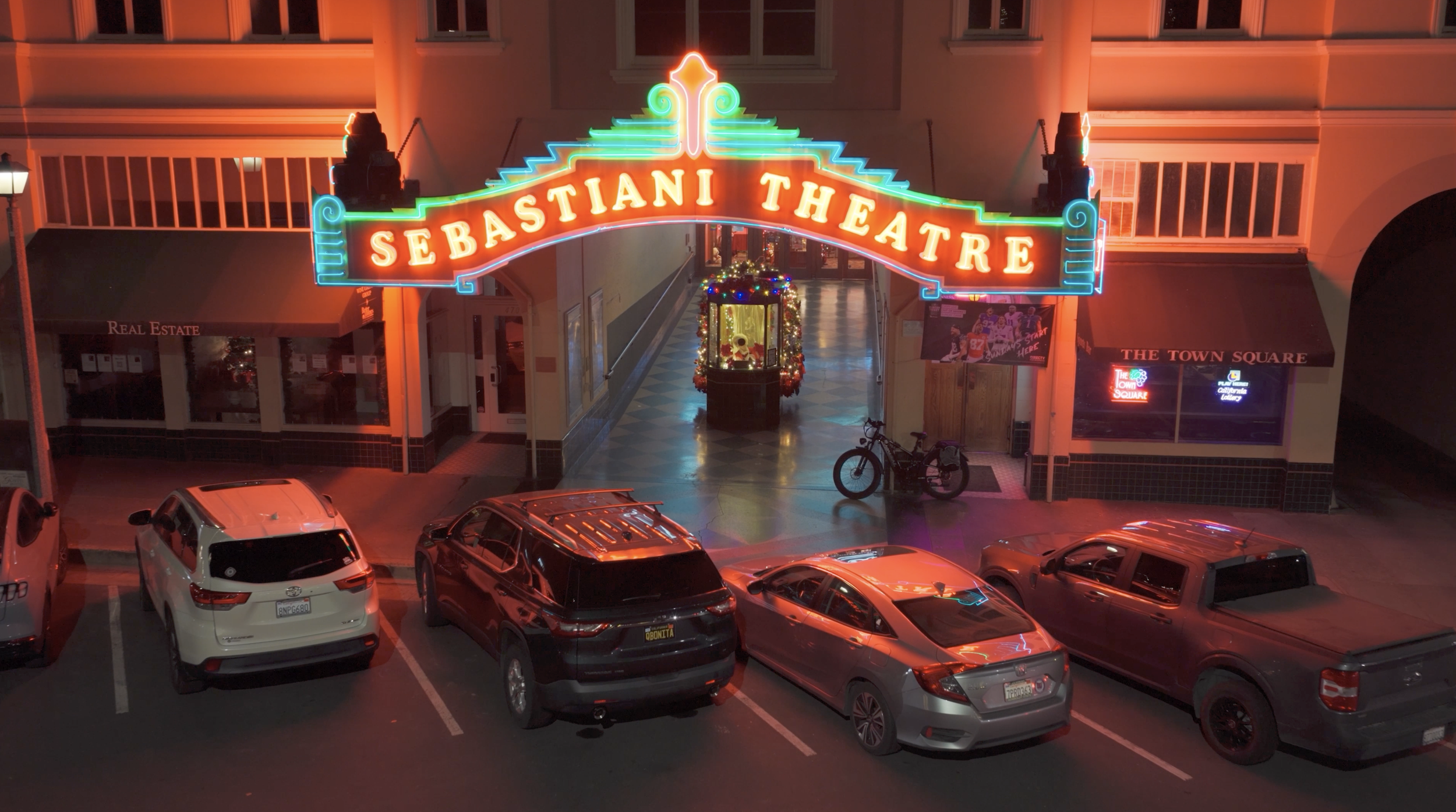 The Sebastiani Theatre Embraces the Holidays.