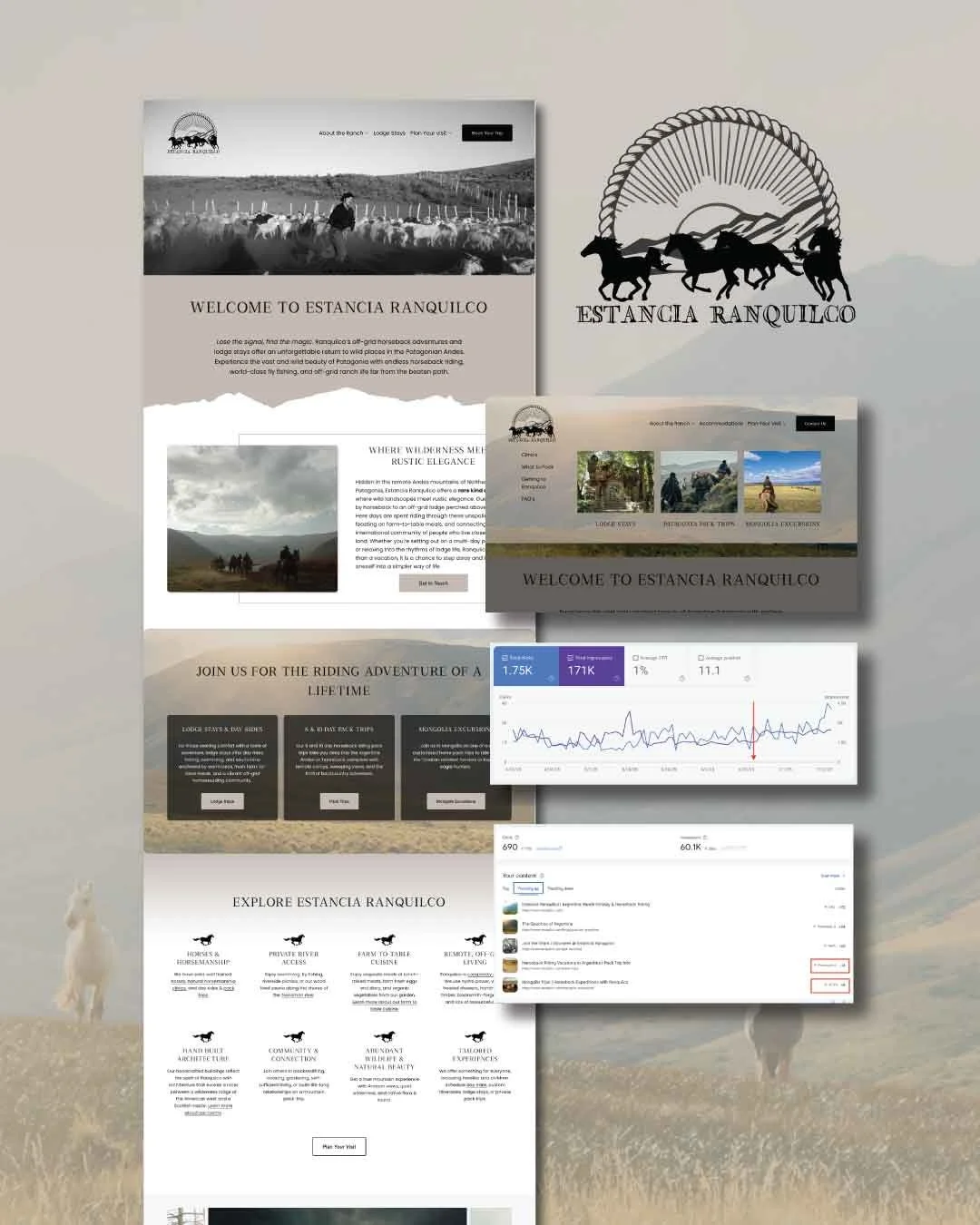 A website redesign horror story.
Estancia Ranquilco had an outdated Drupal site that was no longer supported, and after a messy handoff to a new Squarespace developer, things only got worse.
The blog was transferred as individual pages (what??!!).