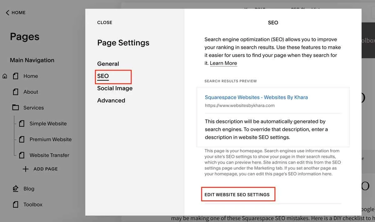 Squarespace SEO Checklist: 8 Steps to Rank on Google