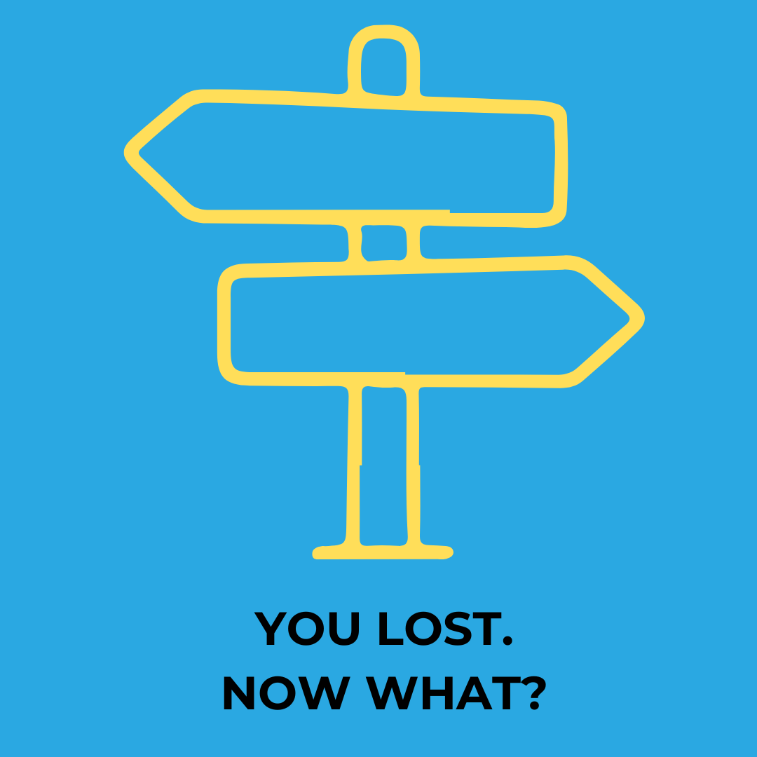 Click for support after you've lost a political race