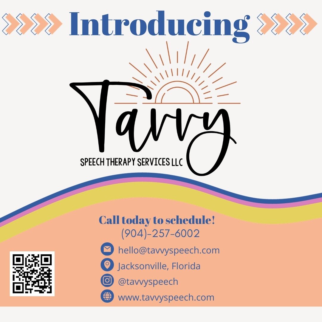 Hello 👋🏼 My name is Kristine Tavrisov! I am a pediatric Speech Language Pathologist and the owner of Tavvy Speech Therapy Services LLC, a privately owned, private pay speech and language therapy service in the Jacksonville, FL area. At Tavvy Speech