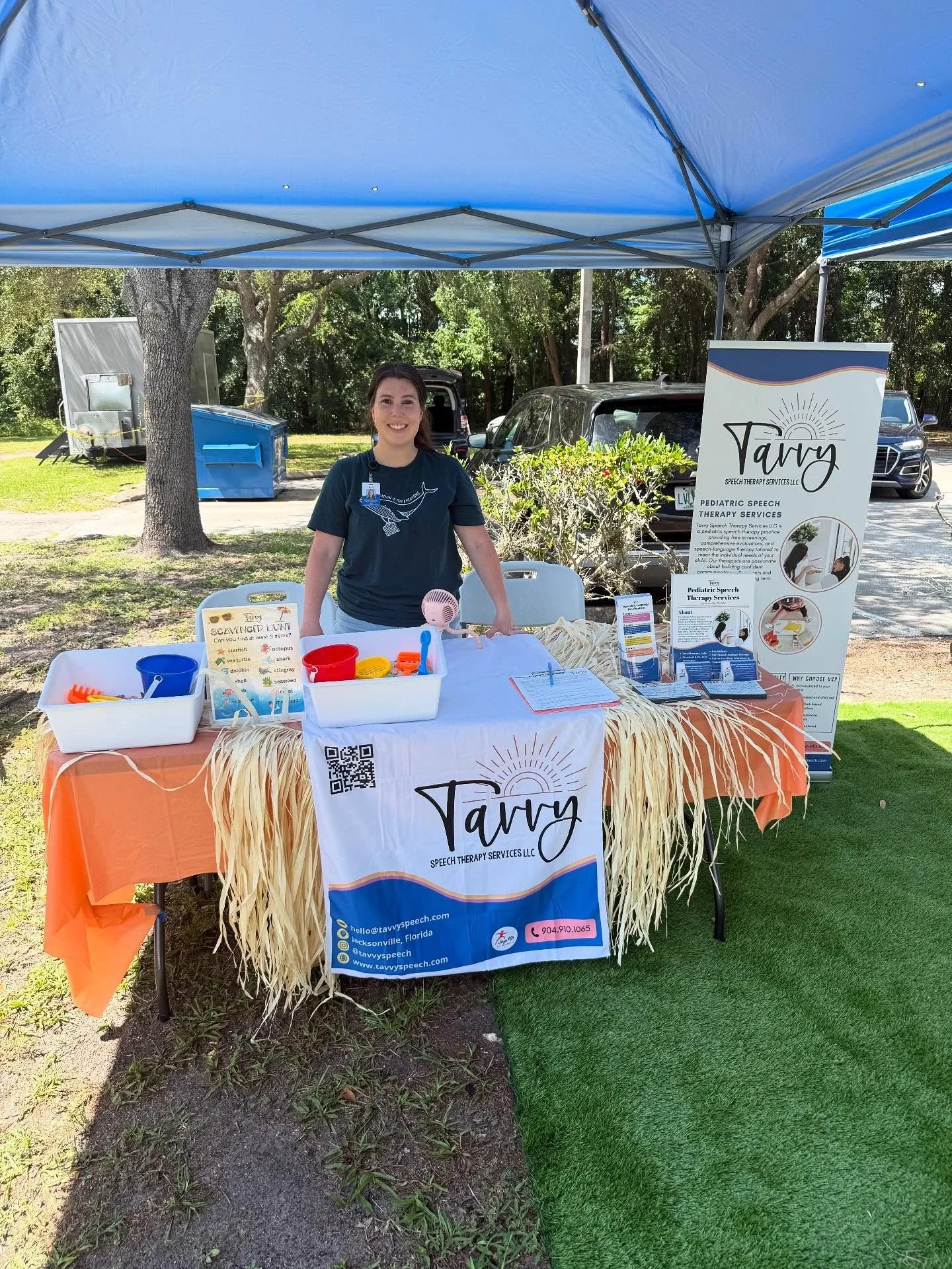 🌺 A big thank you to @theelsieacademy for having us at your annual luau! We had the best time joining in the fun, connecting with families, and celebrating your amazing community. Can&rsquo;t wait for next year! 🌴🌈💛 #speechtherapy #speechtherapyp
