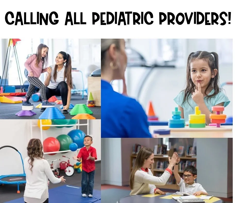 Looking for a kid-friendly office space?

We&rsquo;re two pediatric private therapists excited to share that our landlord is opening up a child-focused, suite-style office space perfect for solo practitioners who work with kids! 

What&rsquo;s includ