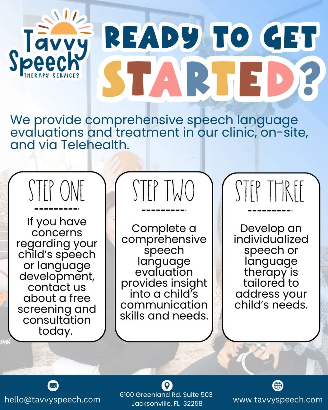 Do you have questions about your child&rsquo;s speech and language skills? 

If you&rsquo;re wondering whether your child could benefit, the first step is simply reaching out for a consultation or evaluation. From there, we&rsquo;ll work together to 