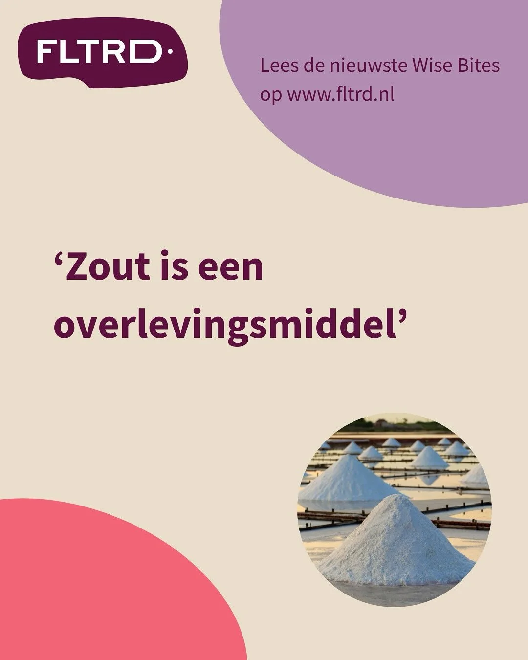 Is zout je vriend of je vijand?
🧂 Wat je lichaam &eacute;cht nodig heeft, welke soorten zout het verschil maken, en hoe ultra-bewerkte voeding je ongemerkt overspoelt. #ZoutCheck #FLTRD #ultrabewerktevoeding #bewustekeuzes