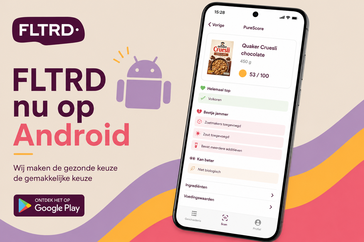 FLTRD-app vanaf vandaag ook op Android beschikbaar
