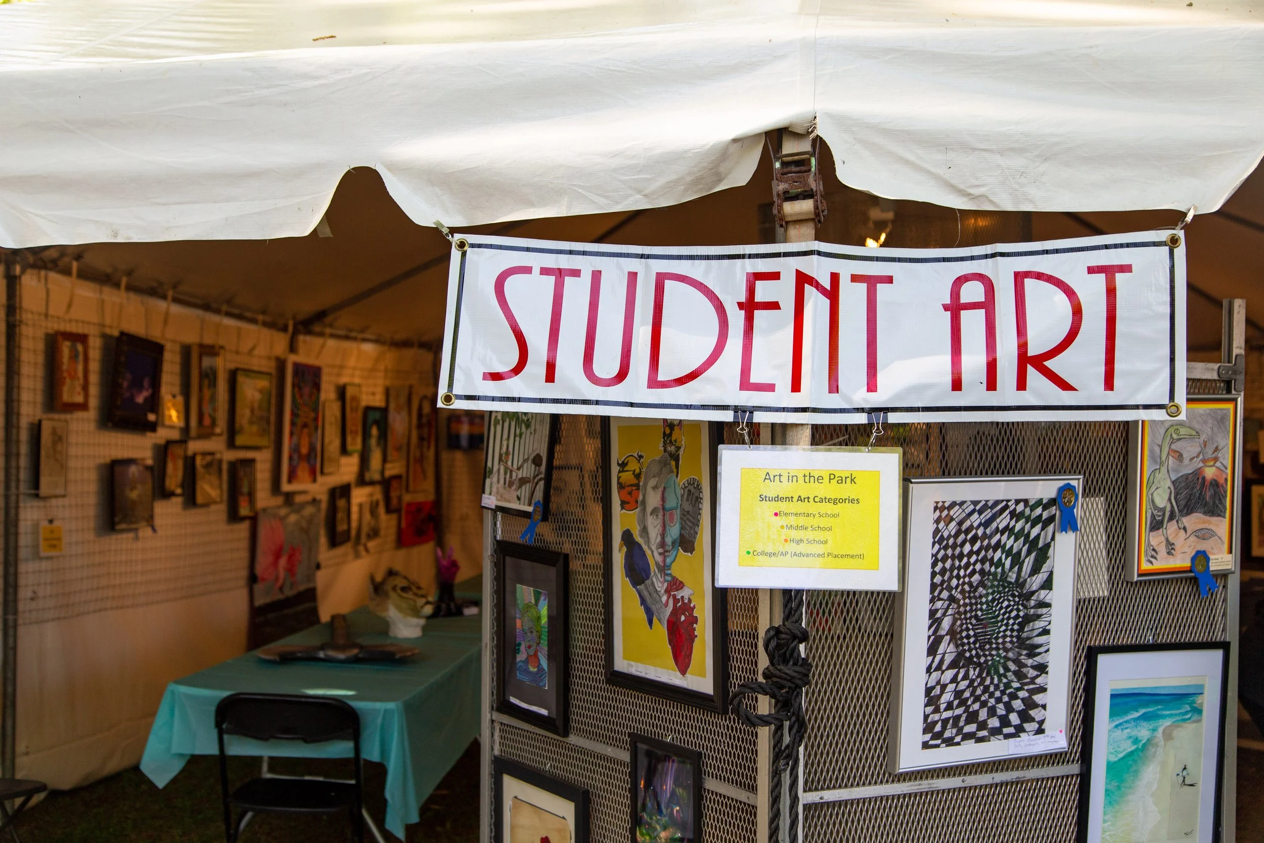Student Art Show — Art in the Park