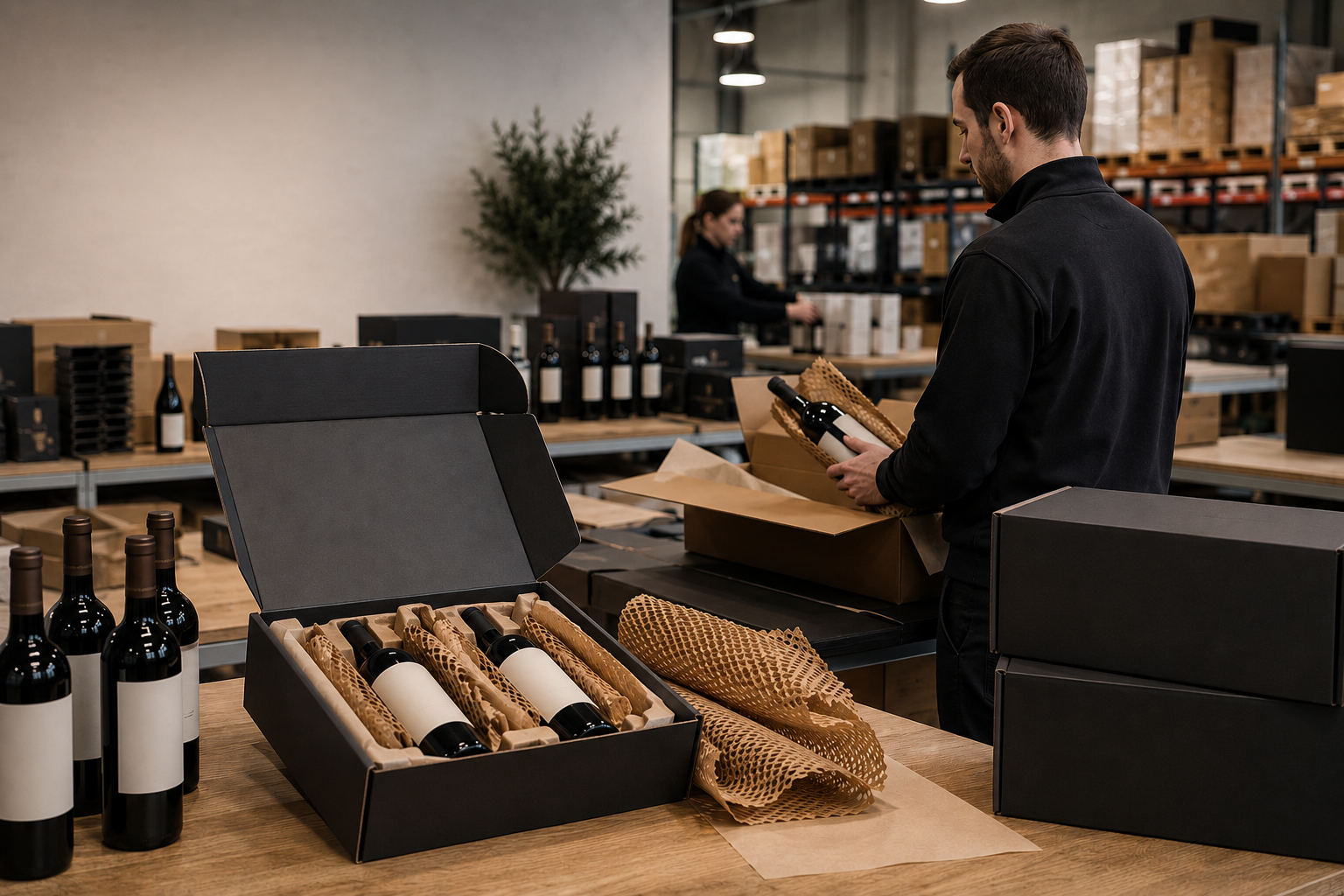 Reducing Wine &amp; Spirits Damages Through Packaging and Process Redesign