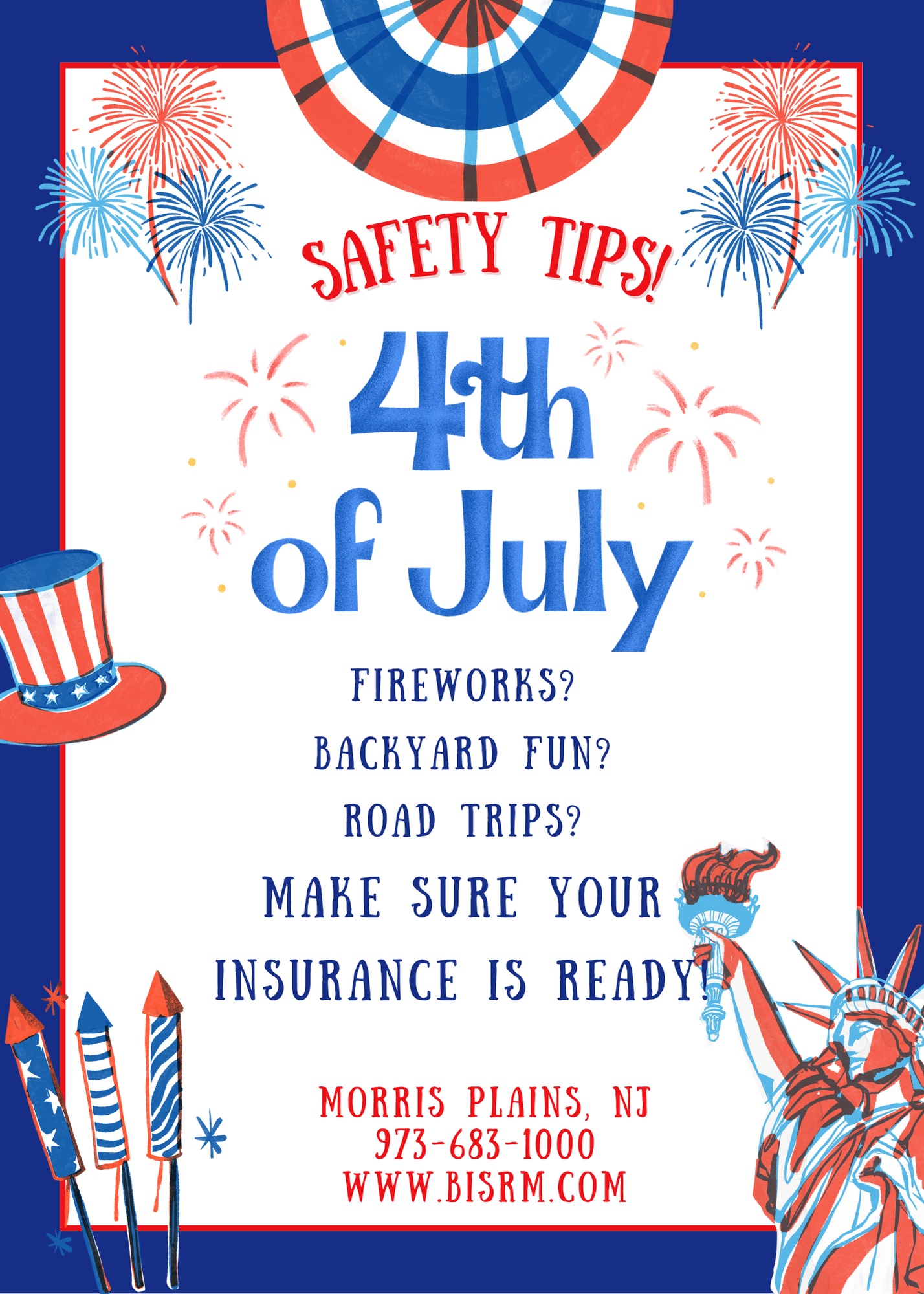 🎆 Celebrate Safely This 4th of July: Tips from Your Morris Plains, NJ Insurance Agency
