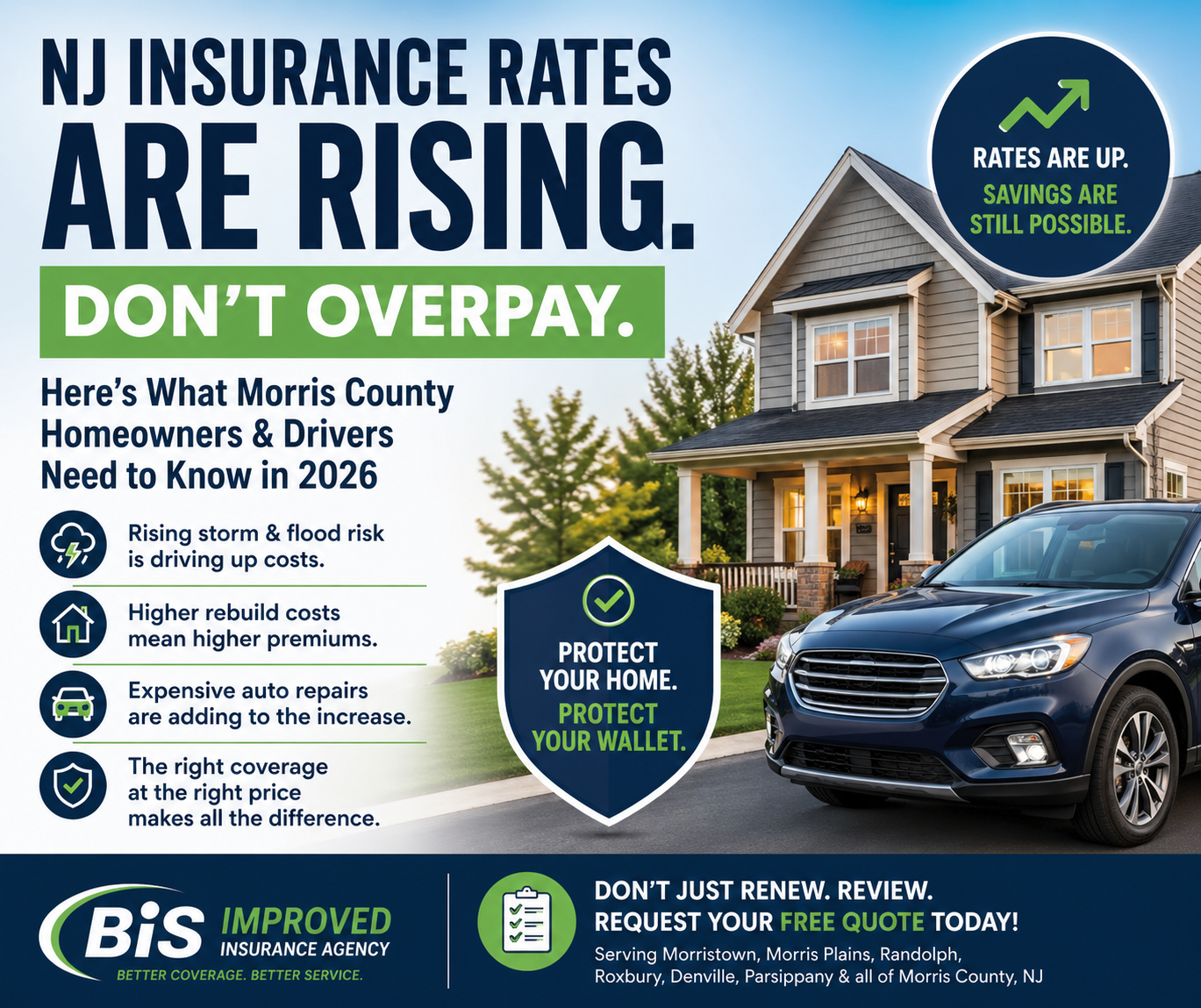 NJ Insurance Rates Are Rising—Here’s What Homeowners and Drivers Need to Know in 2026