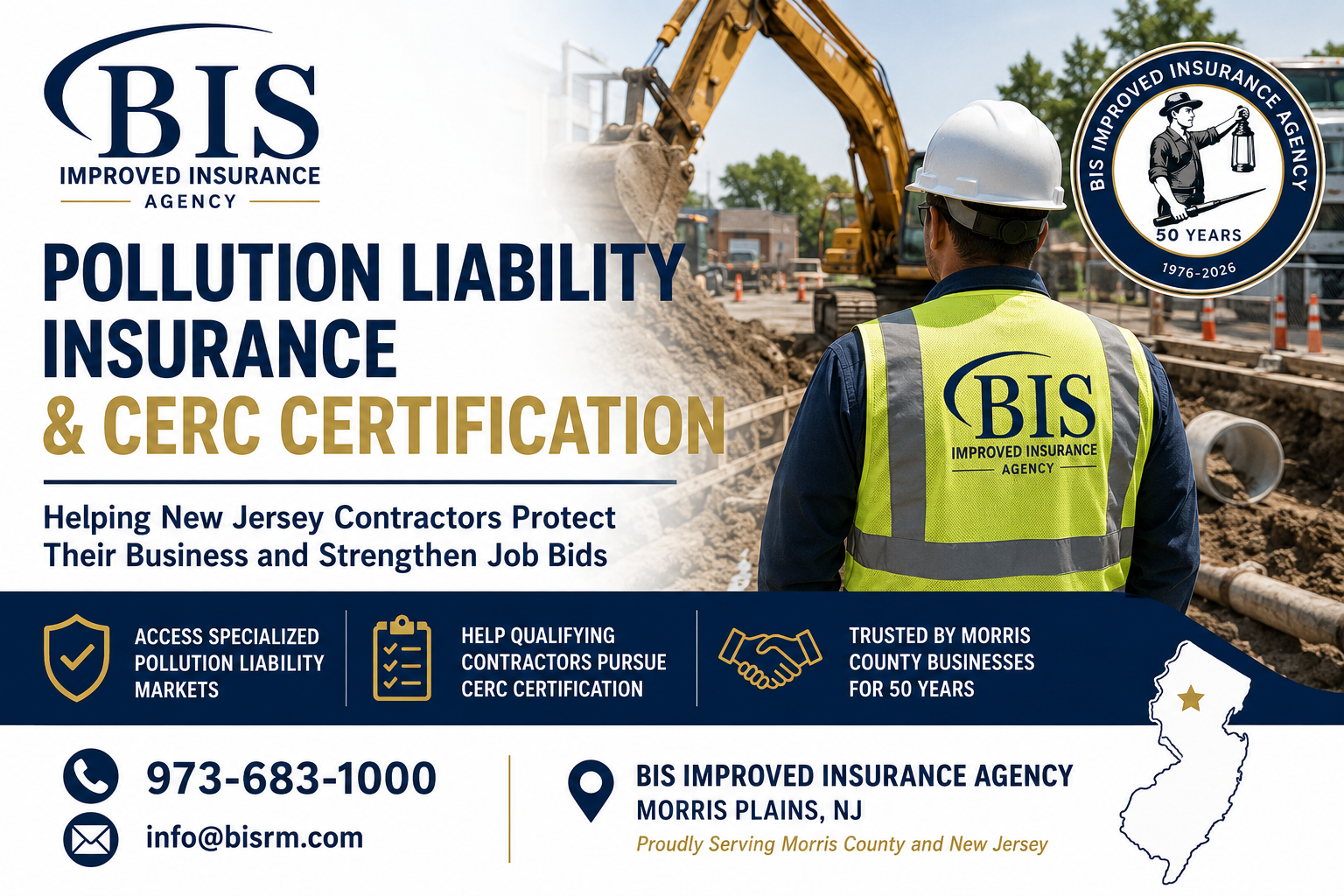 Why Pollution Liability Insurance and CERC Certification Matter for Contractors in New Jersey