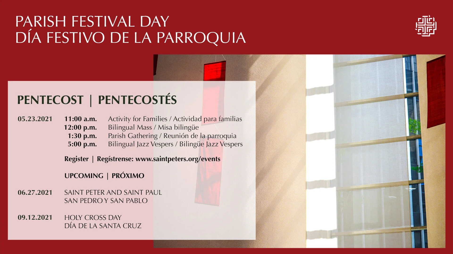 Parish Festival Day: Bilingual Mass