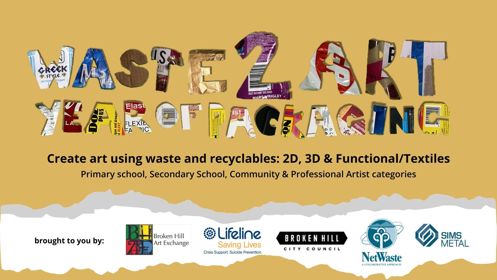 Last Waste 2 Art workshop on Saturday, come along and create an artwork from waste, we have plenty of supplies or bring something you are working on. Two artists will be in attendance if you need some inspiration and the best part is, its free :)

ht