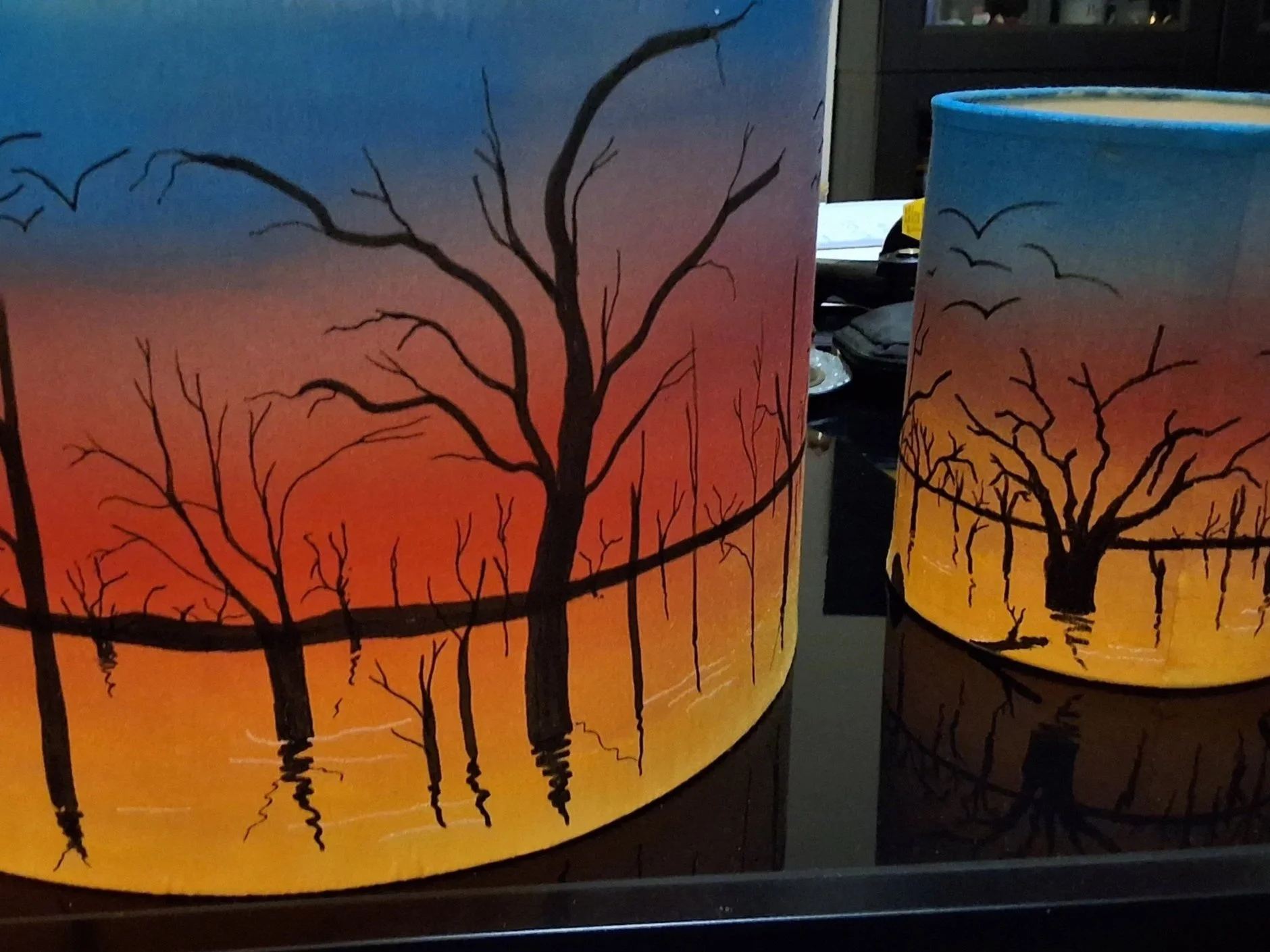 Menindee Sunset Lampshade workshop
