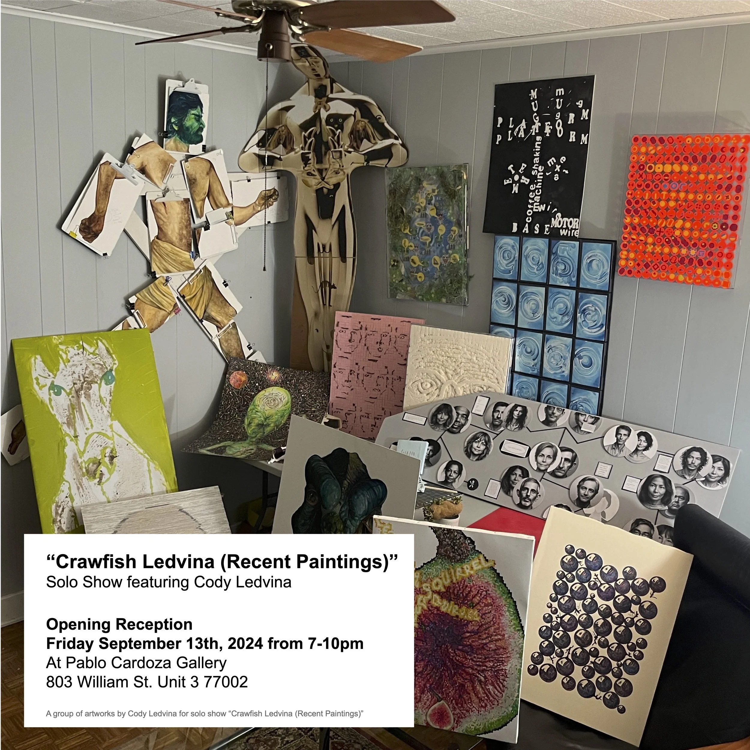 Pablo Cardoza Gallery Event Poster