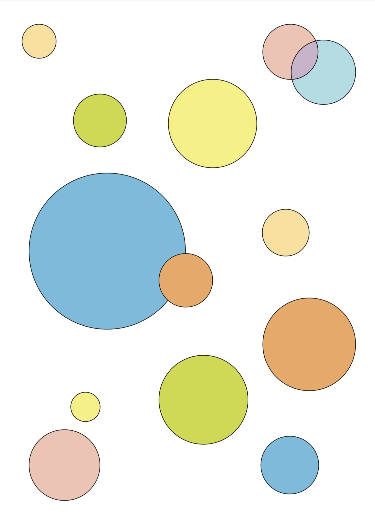 Bauhaus Color Study Sketch