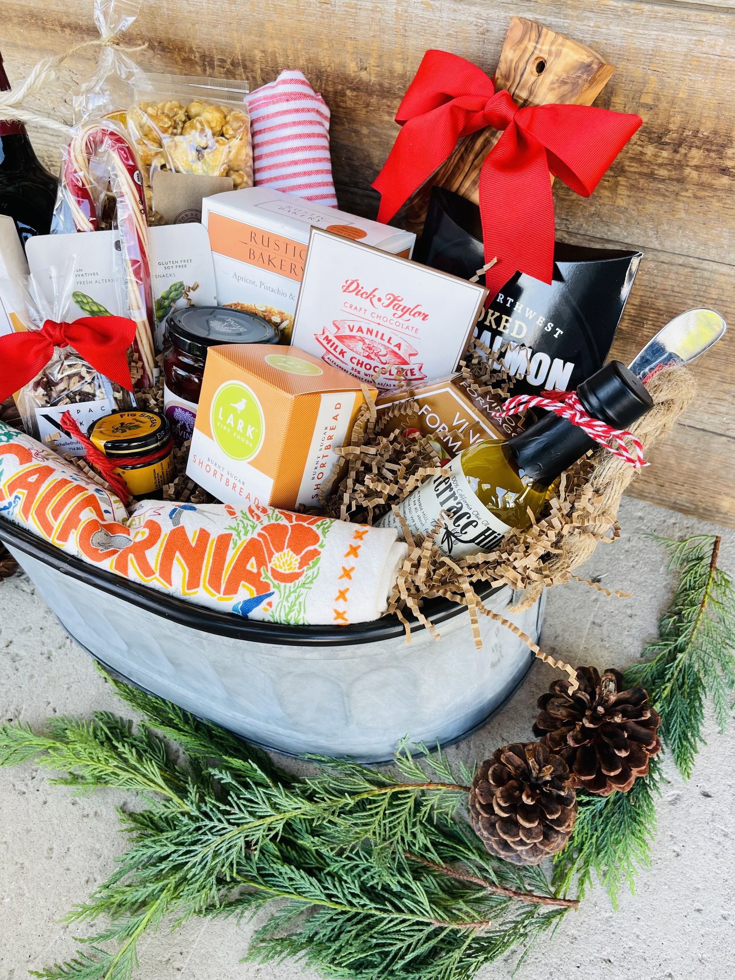 Orange County Wine Gift Basket - Supreme — Nifty Package Co.
