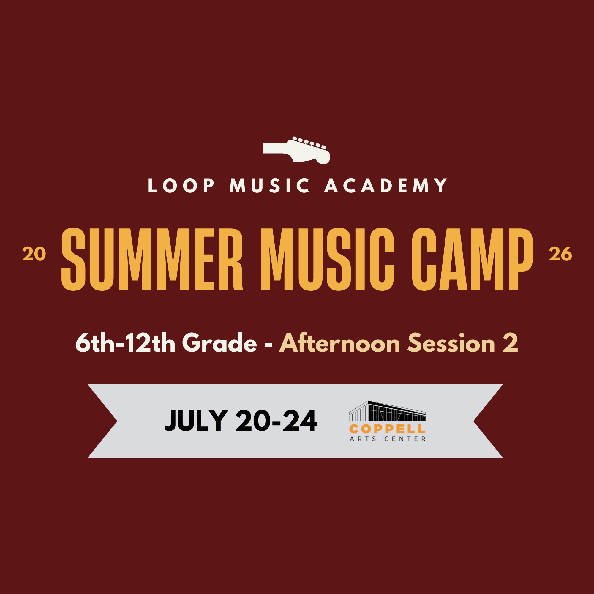 Summer Camp 2026 - Half-Day Session