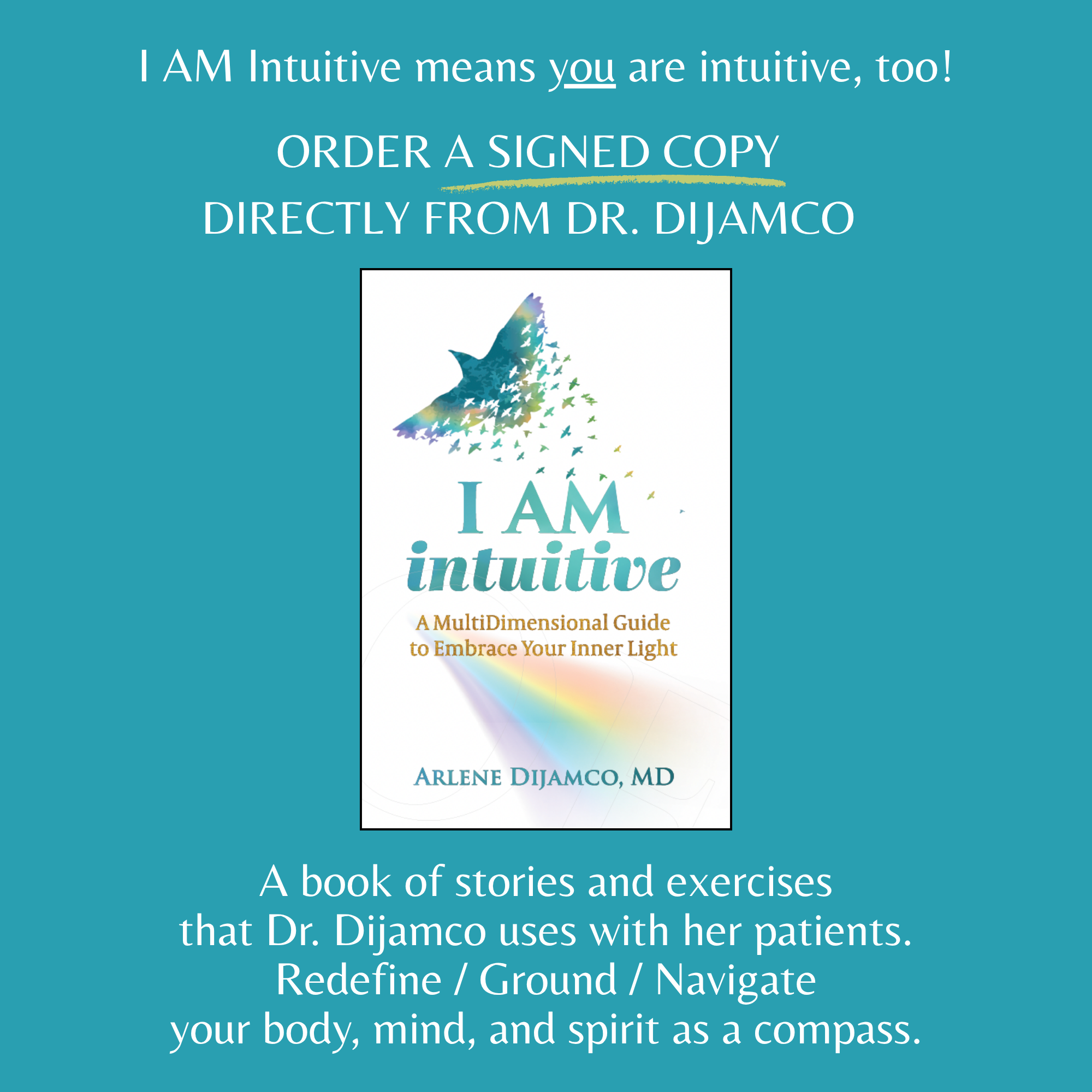 I AM Intuitive - SIGNED book