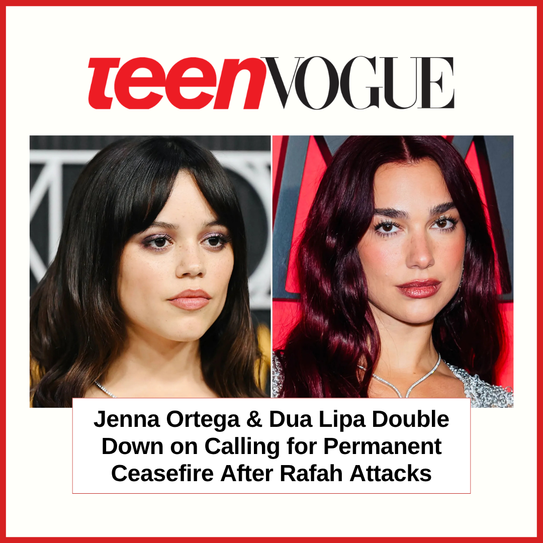 Teen Vogue, Jenna Ortega & Dua Lipa