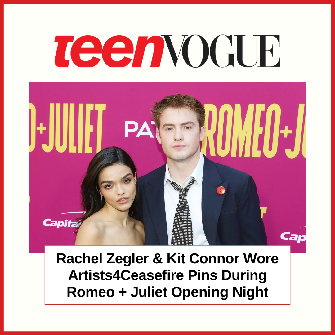 Teen Vogue, Artists4Ceasefire