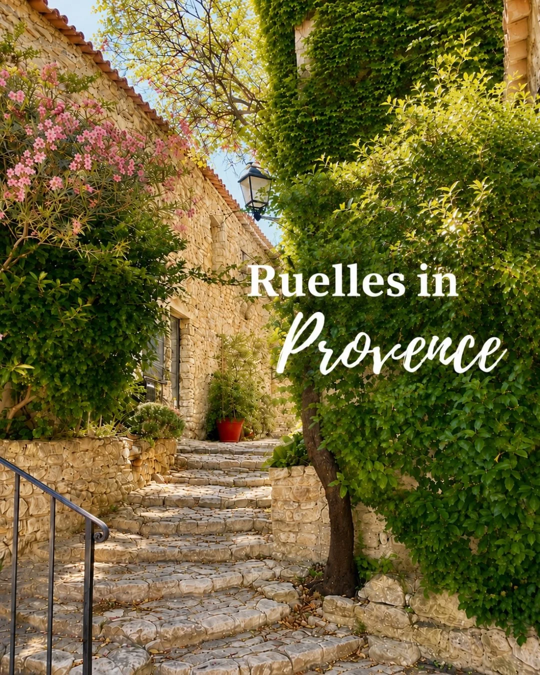 Andy and I will literally plan entire afternoons around visiting small Proven&ccedil;al villages just to wander their quiet little ruelles.

I know that probably doesn&rsquo;t sound exciting to everyone. But somehow, this is when I feel the most conn